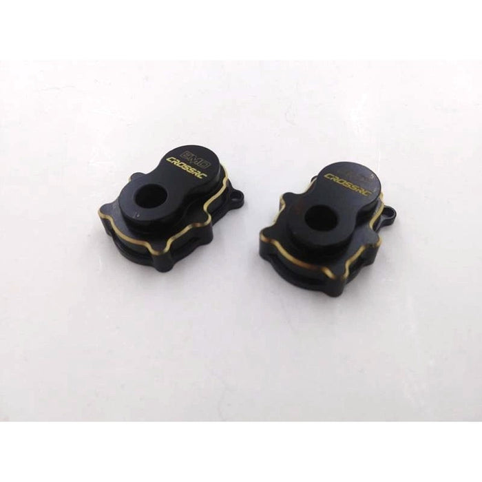 Cross RC EMO Weighted Portal Gearbox Cover Set (Messing)