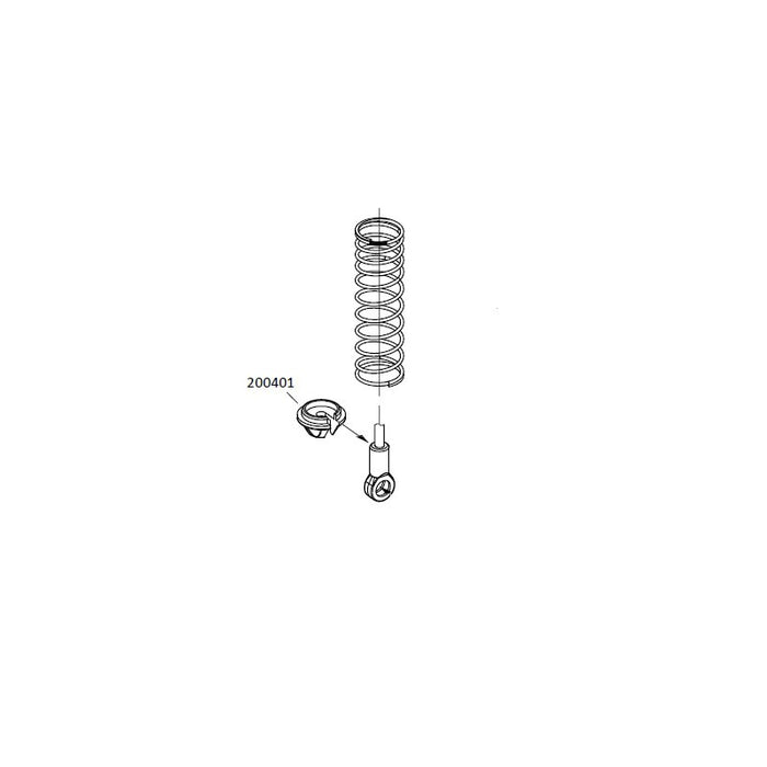 Cross RC Damping Spring Seat for AT4, AT6 Etc 1/10