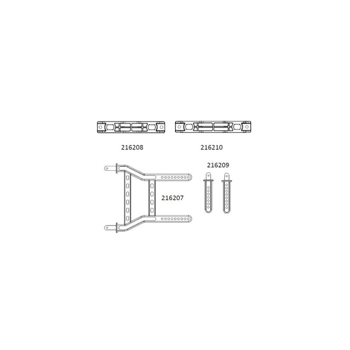 Cross RC Car Shell Column Kit for JT4 1/10