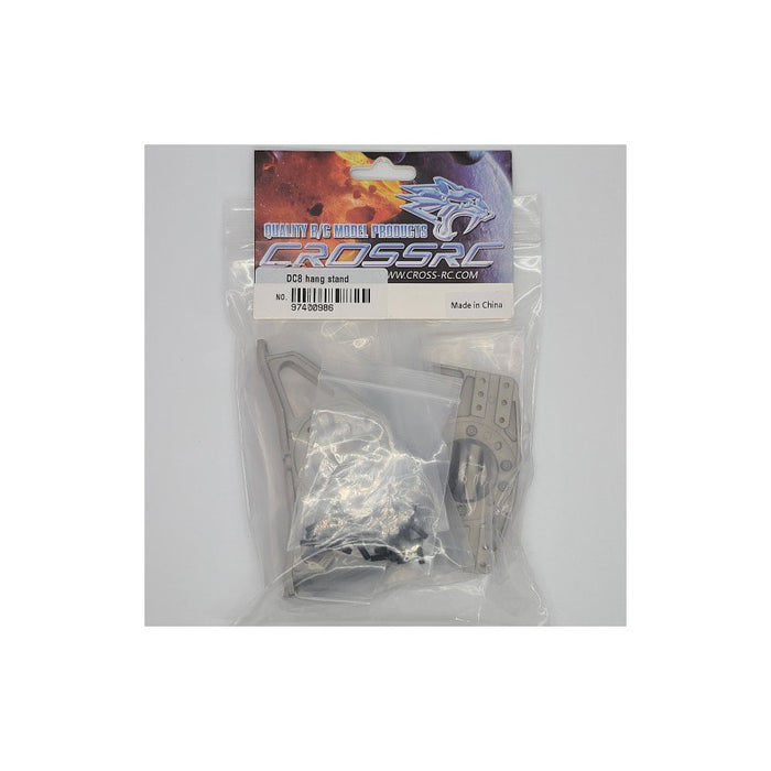 Cross RC Leaf Spring Suspension Shackle Mounts for DC8 1/12