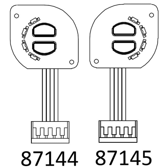 Cross RC Head LED Lamp for EMO X 1/8