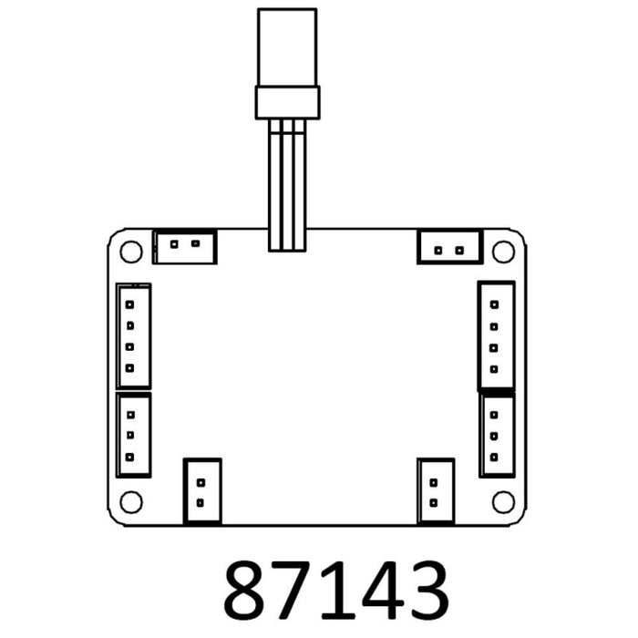 Cross RC Light Control Board for EMO X 1/8