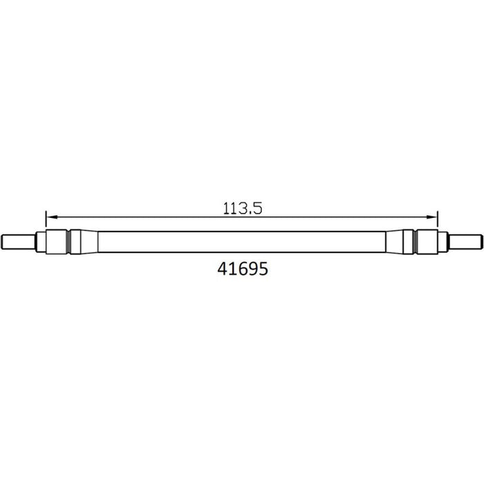 Cross RC 113.5mm Lower Link Rod for EMO X 1/8
