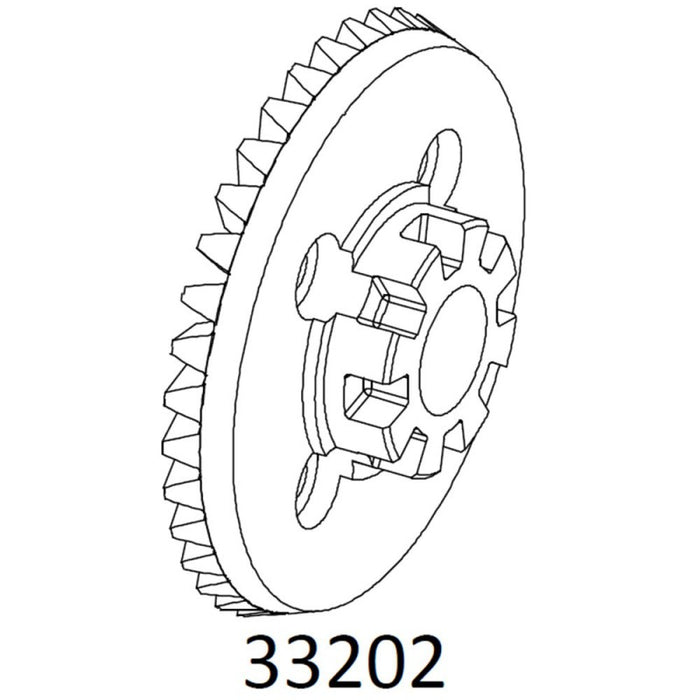 Cross RC 36T Axle Bevel Gear for EMO X 1/8