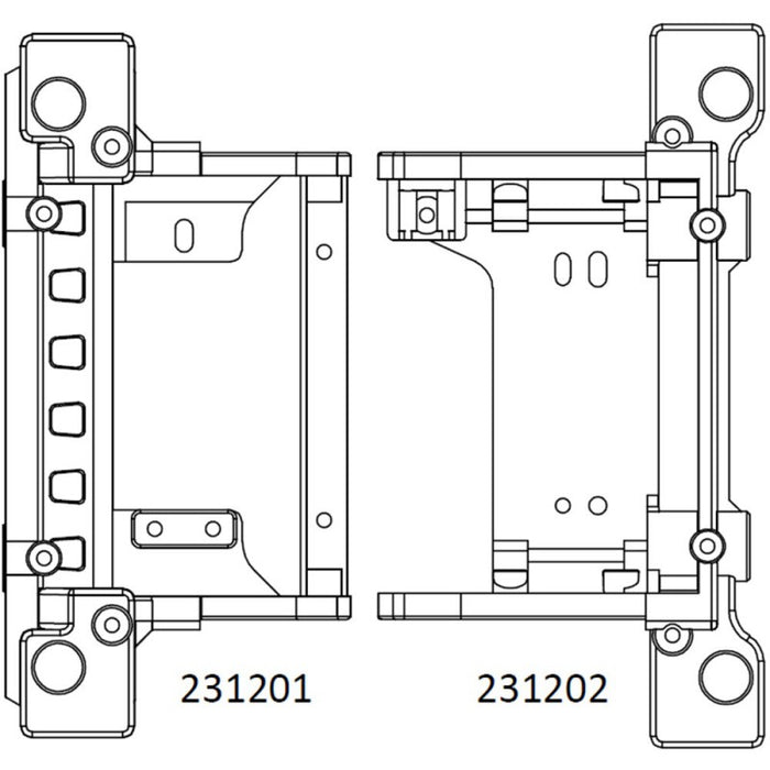 Cross RC Crossbeam Bracket for EMO-X2 1/8