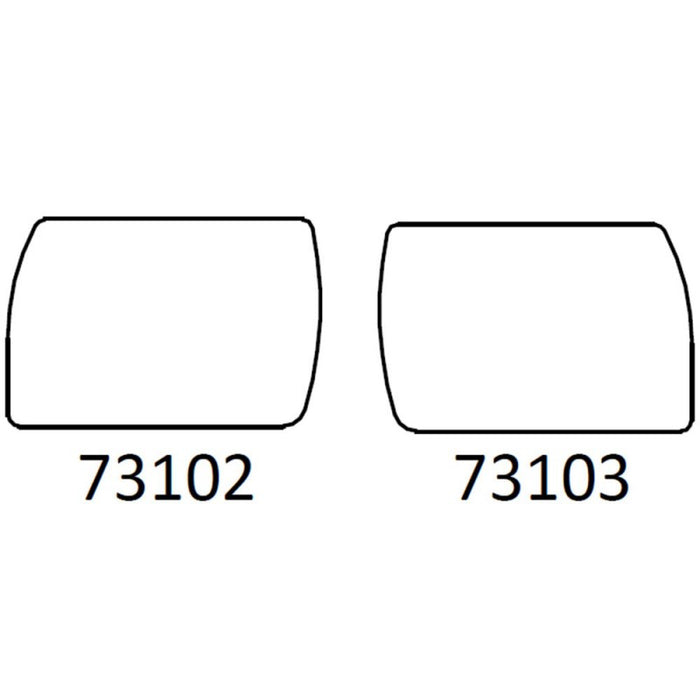 Cross RC Side Mirror Decals for EMO X2 1/8