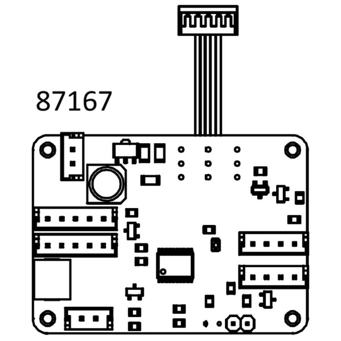 Cross RC Lights Control Board for EMO X2 1/8