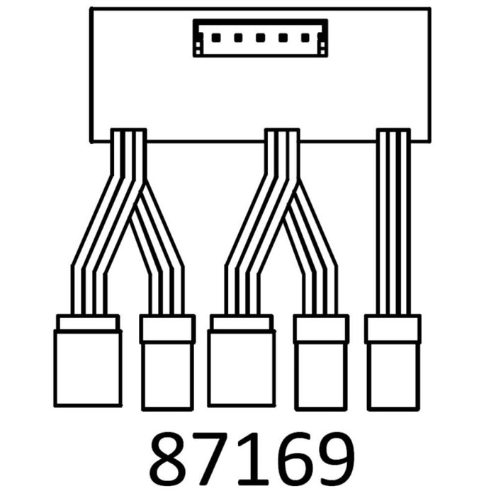 Cross RC Y Harness Wire Module for EMO X2 1/8