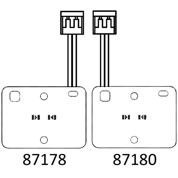 Cross RC Taillight Board for EMO X3 1/8