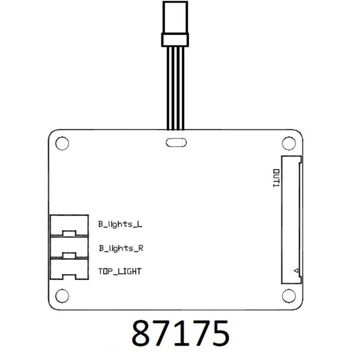 Cross RC Light Control Main Board for EMO X3 1/8