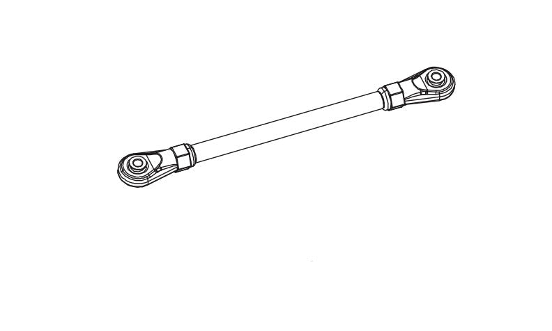 Liaison de carrossage 70mm pour Absima CR4.4 1/10
