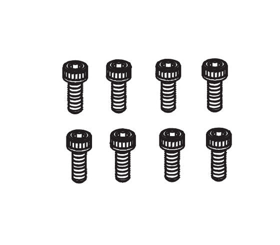 8PCS Vis à tête cylindrique M3*10 pour Absima CR3.4eco 1/10