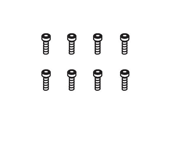 Cap Head Screws M2*6 for Absima CR1.8 1/8