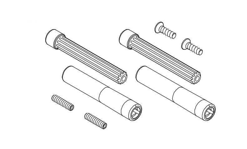 Kardanwellen-Set für Absima CR4.4 1/10