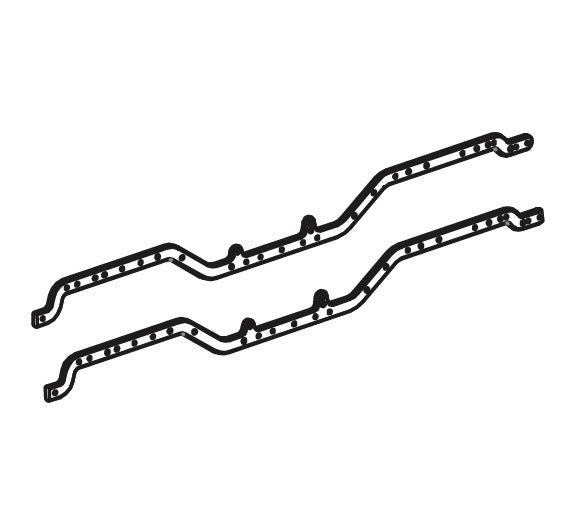 Chassis Frame Set for Absima CR1.8 1/8