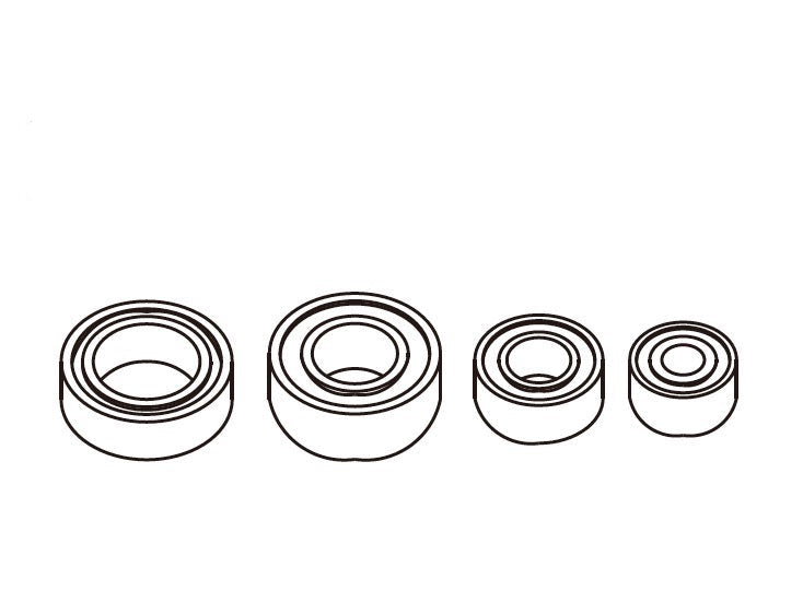 Complete Bushing Set for HobbyPlus CR18P EVO 1/18