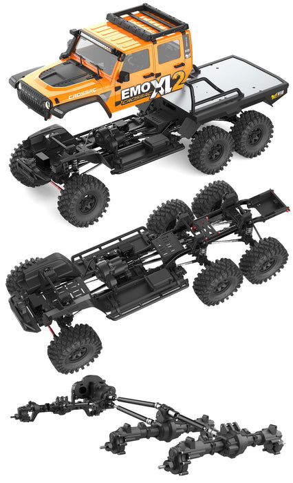 Cross RC EMO XL2 Big Mustang 1/8 775 Brushed PNP (Grey)