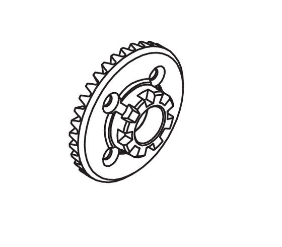 Engrenage différentiel 34T pour Absima CR3.4eco 1/10