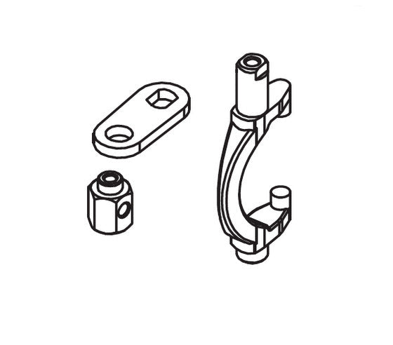Differential Lock Paddles for Absima CR1.8 1/8