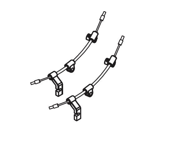 2 Stück Differentialsperrdrähte für Absima CR1.8 Yucatan 1/8