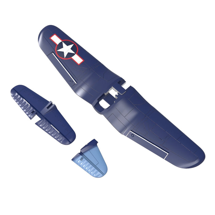 Flügel, Seitenleitwerk und Höhenleitwerk F4U Corsair V2 400mm