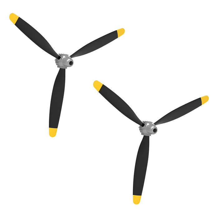 Volantex 2PCS Propeller Full Set 3-blade F4U Corsair V2 400mm