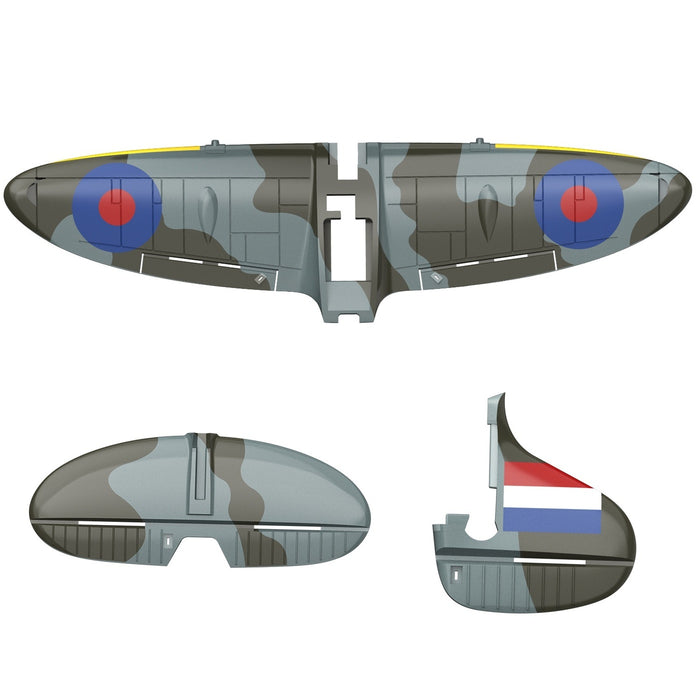 Volantex-Flügel, Leitwerk und Höhenleitwerk Spitfire 400mm (Grau)
