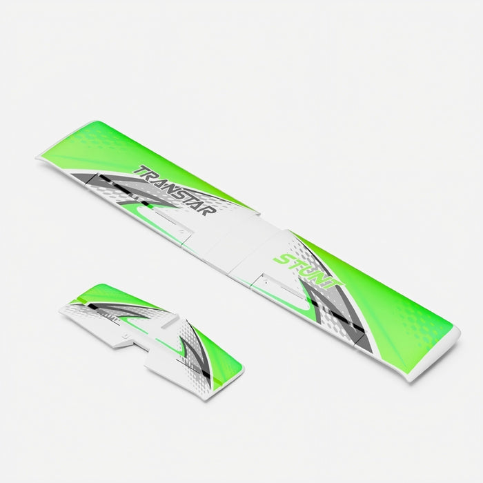 Volantex Main Wing & Tail for Trainstar Stunt 500mm (Green)