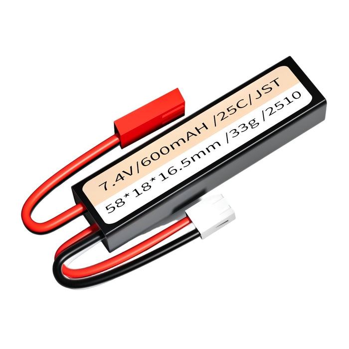 VolantexRC LiPo-Akku 7.4V 600mAh 25C (JST)