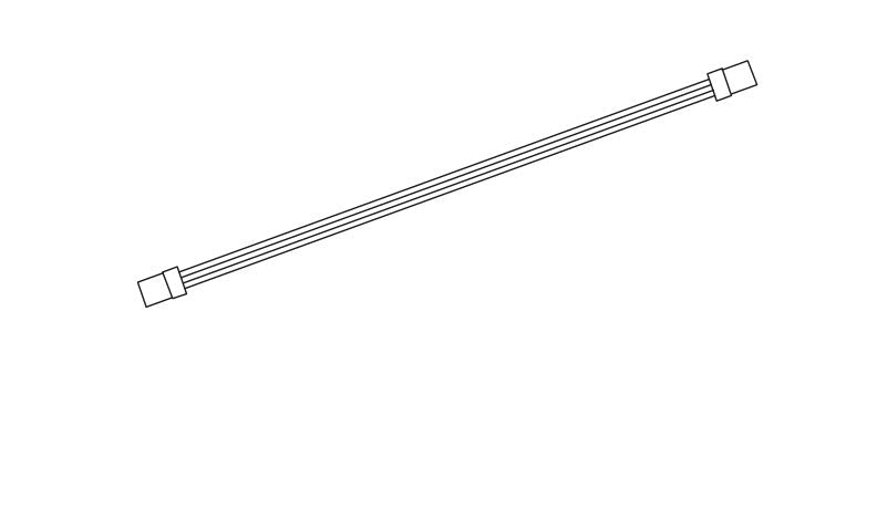 Câble d'extension pour Absima CR4.4 1/10