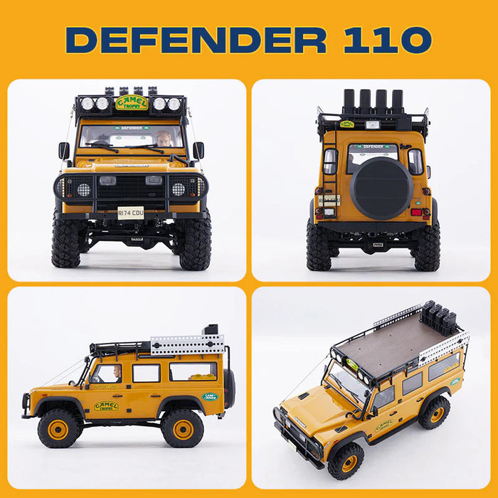 FMS FCX10 Defender 110 Camel Trophy RS 1/10 RTR