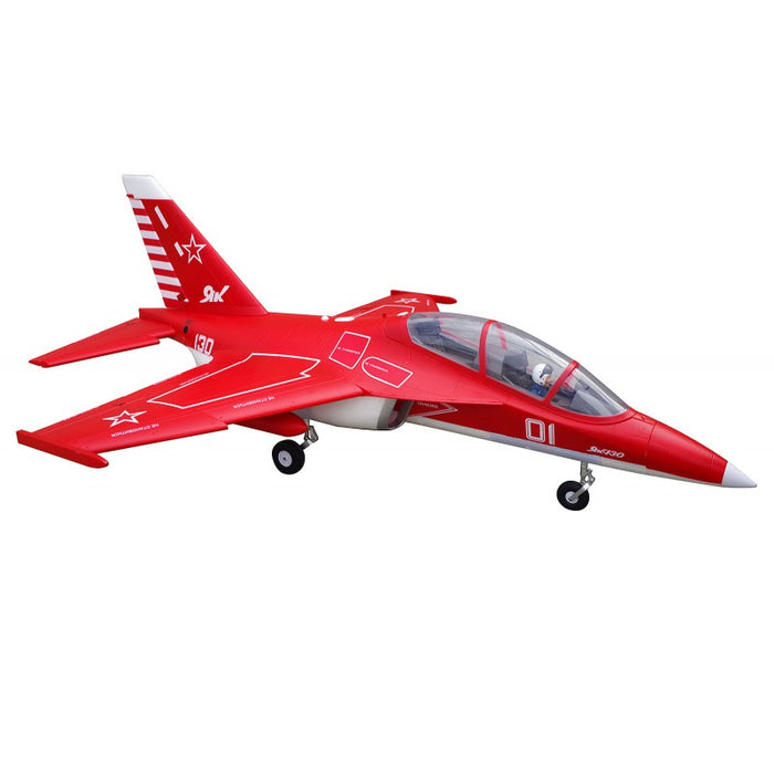FMS 70mm Yak 130 V2 EDF BNF (Red)
