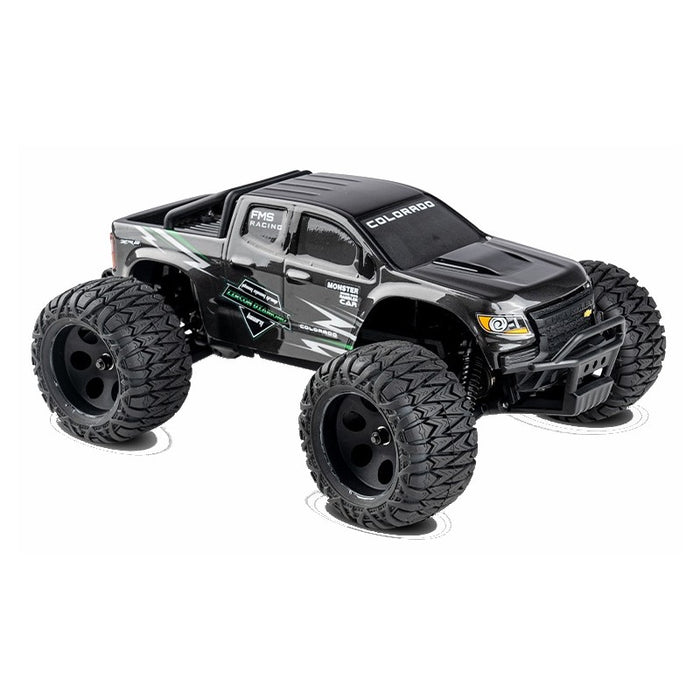 FMS Chevrolet Colorado FMT24 1/24 Monster Truck PNP (Noir)