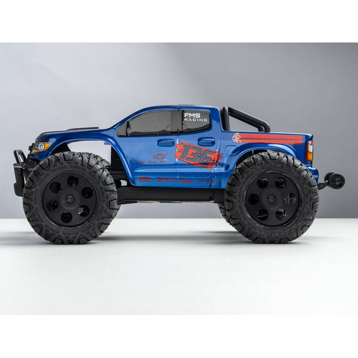 FMS Chevrolet Colorado FMT24 1/24 Monster Truck PNP (Bleu)