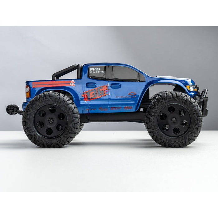 FMS Chevrolet Colorado FMT24 1/24 Monster Truck PNP (Bleu)
