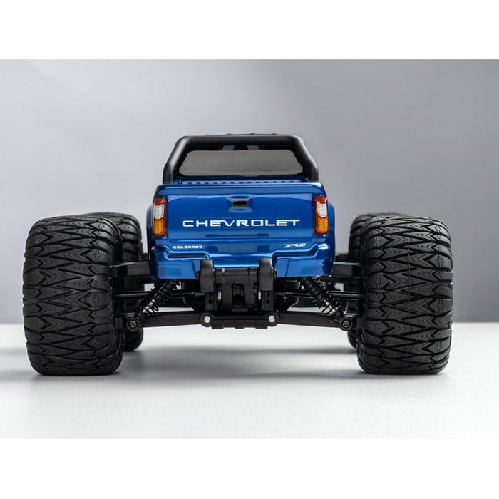 FMS Chevrolet Colorado FMT24 1/24 Monster Truck PNP (Bleu)