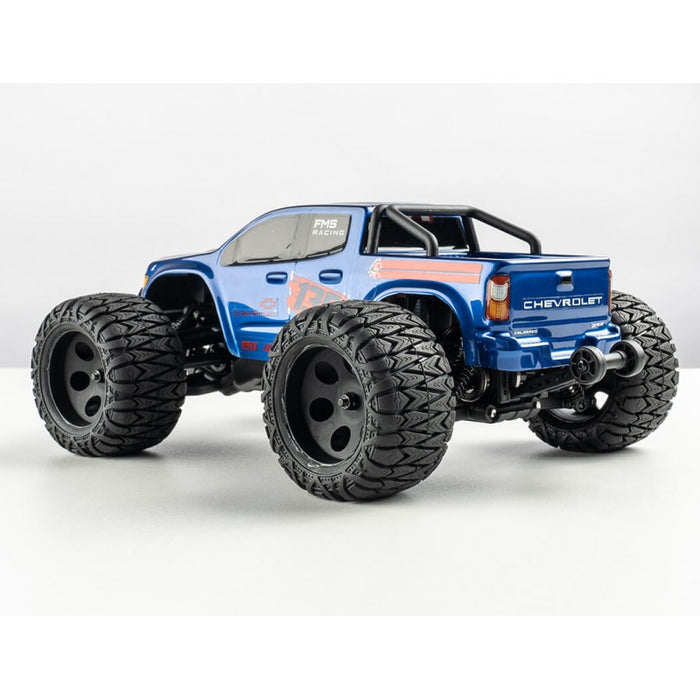 FMS Chevrolet Colorado FMT24 1/24 Monster Truck PNP (Bleu)