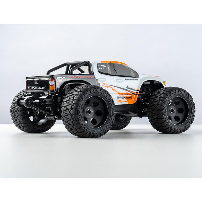 FMS Chevrolet Colorado FMT24 1/24 Monster Truck PNP (White)