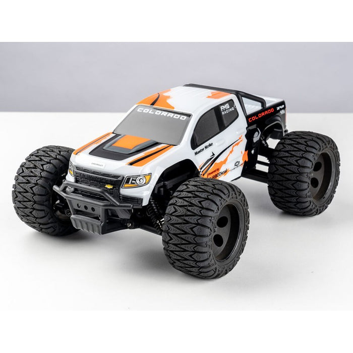 FMS Chevrolet Colorado FMT24 1/24 Monster Truck PNP (White)