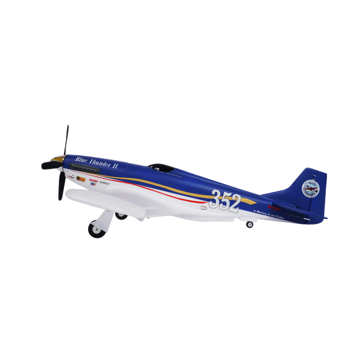FMS 1100mm P-51D Blue Thunder II w/ Reflex BNF