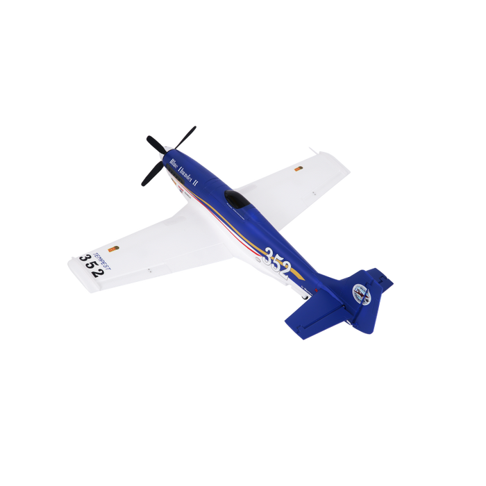 FMS 1100mm P-51D Blue Thunder II w/ Reflex BNF