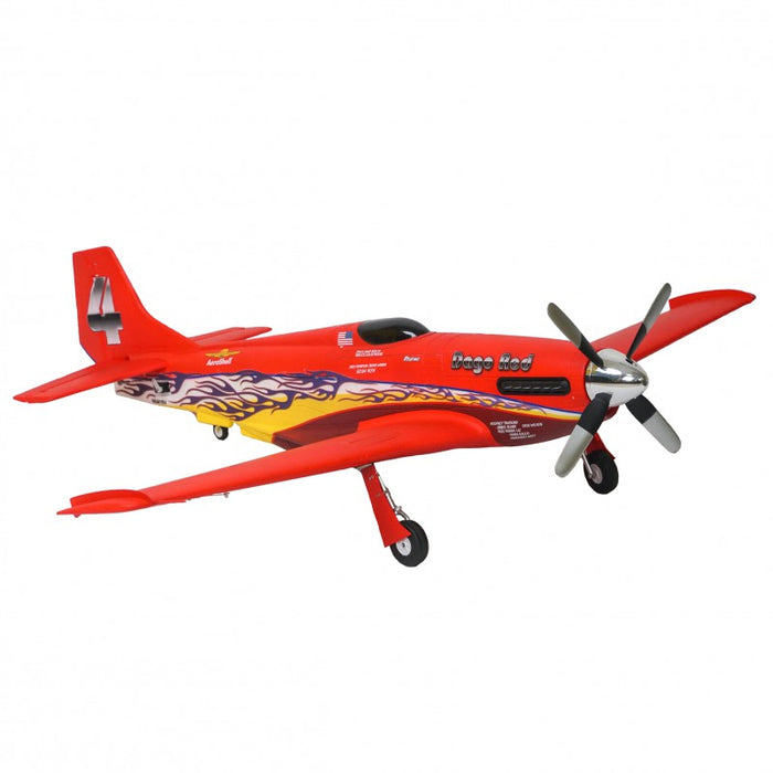 FMS 1100mm P-51D Mustang Dago BNF (Red)