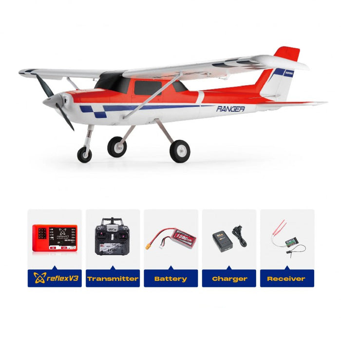 FMS 1220mm Ranger EP V2 EDF w/ Reflex V3 PNP (M2, Red)