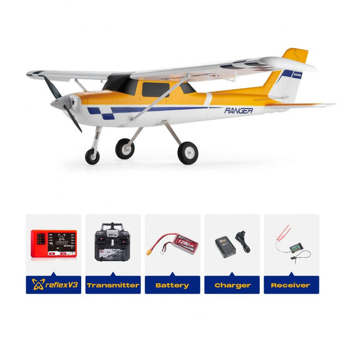 FMS 1220mm Ranger EP V2 EDF w/ Reflex V3 PNP (M2, Yellow)