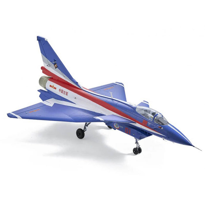 FMS 64mm J-10 EDF Jet w/ Reflex V3 BNF (Blue)
