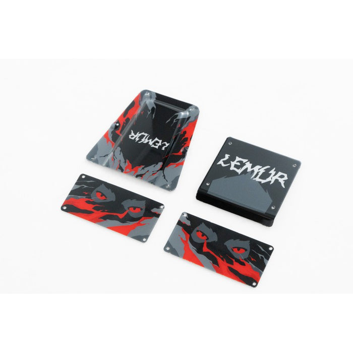 Body Shell for FMS FCX24 Lemur 1/24 (Red)