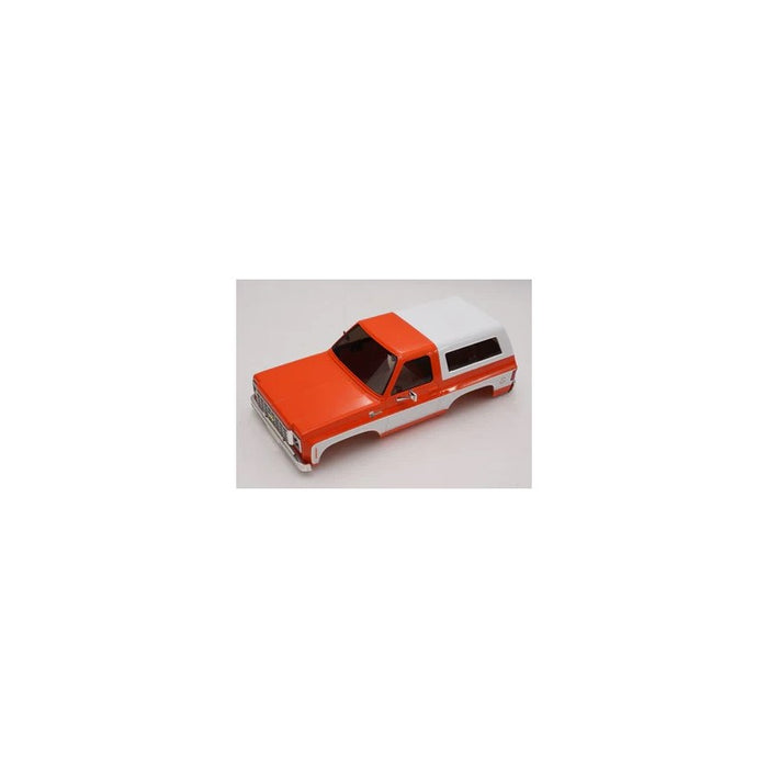 Painted Body Assembly for FMS FCX24 K5 Blazer 1/24 (White/Orange)