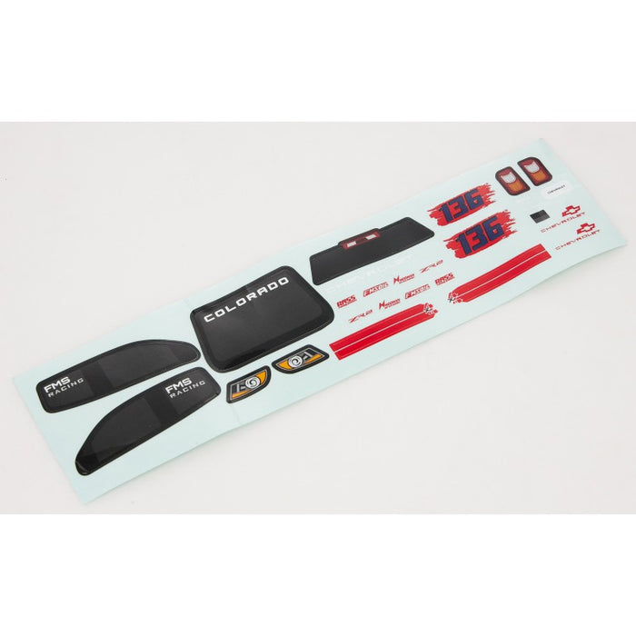 Decal Sheet for FMS FMT24 Colorado 1/24 (Blue)