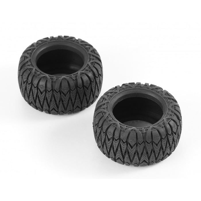 2PCS Wheel Tires for FMS FMT24 Colorado 1/24