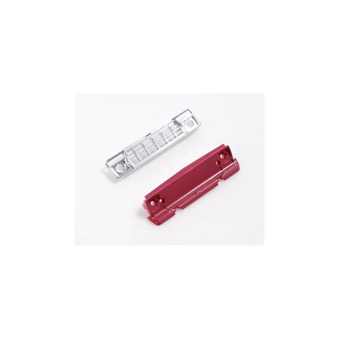 Exhaust Plate for FMS FCX24 Smasher 1/24 (Red)